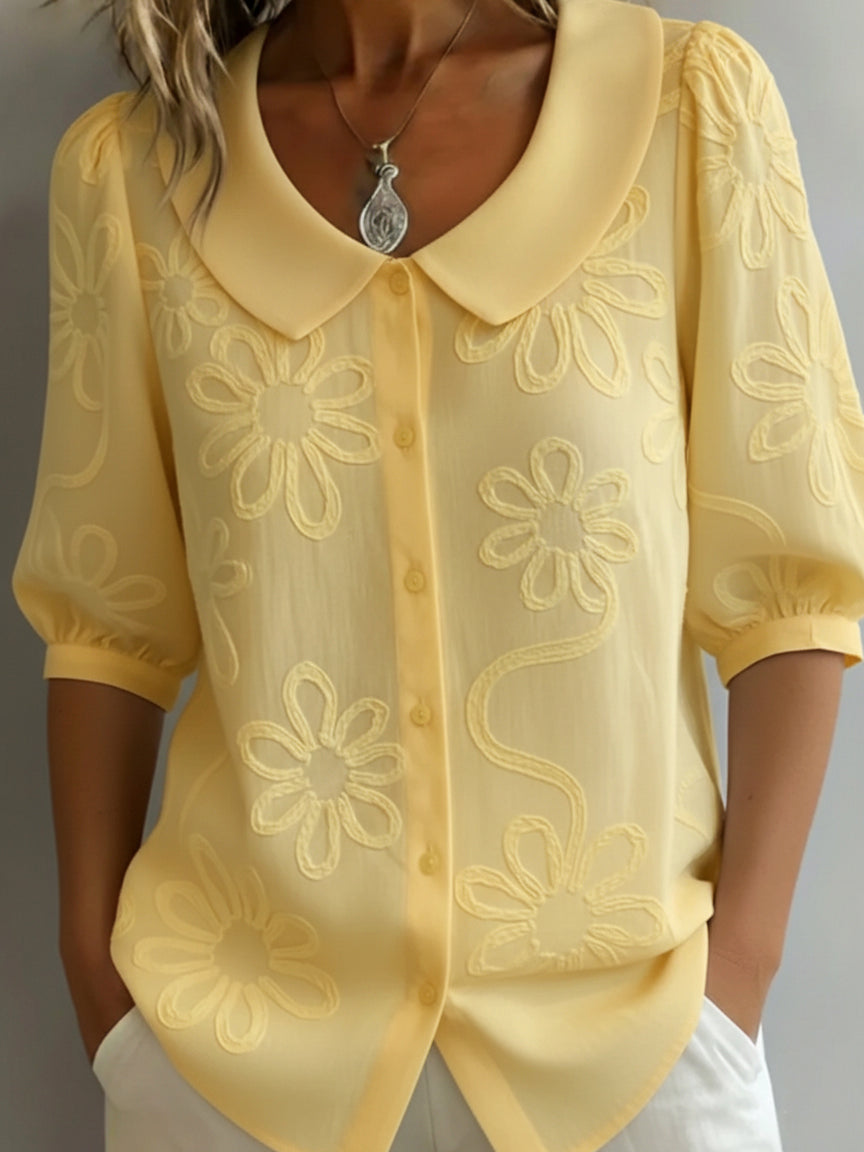 Sabine™ — Lightweight Floral Top