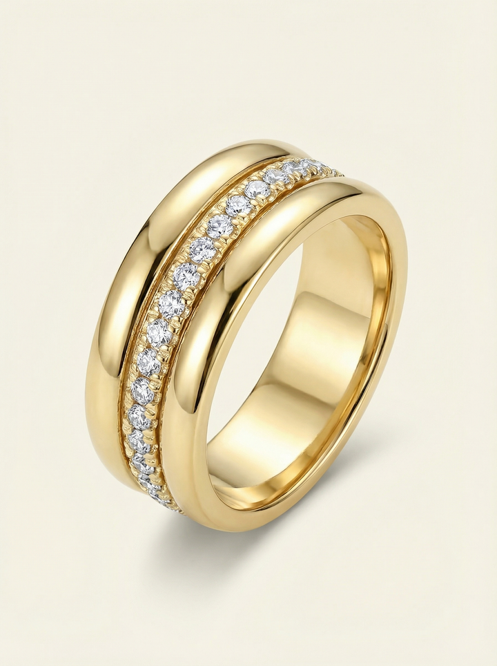 Nadia | Women's Ring with Sparkling Zirconia