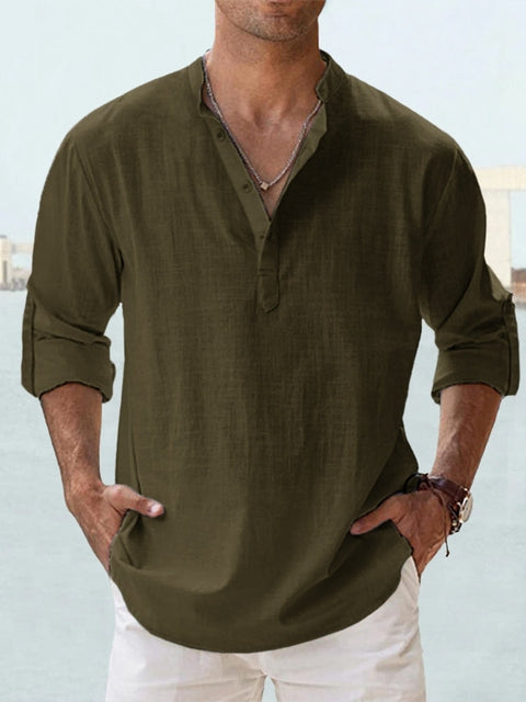 Brandon - Casual Linen Shirt