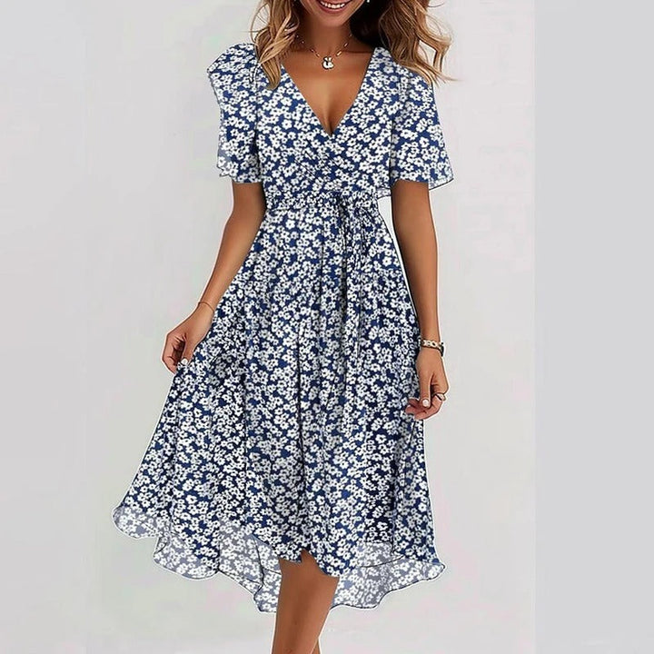 Denise | Elegant Colourful Dress