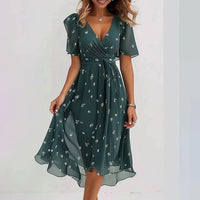 Denise | Elegant Colourful Dress