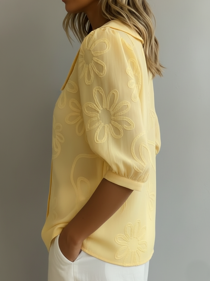 Sabine™ — Lightweight Floral Top