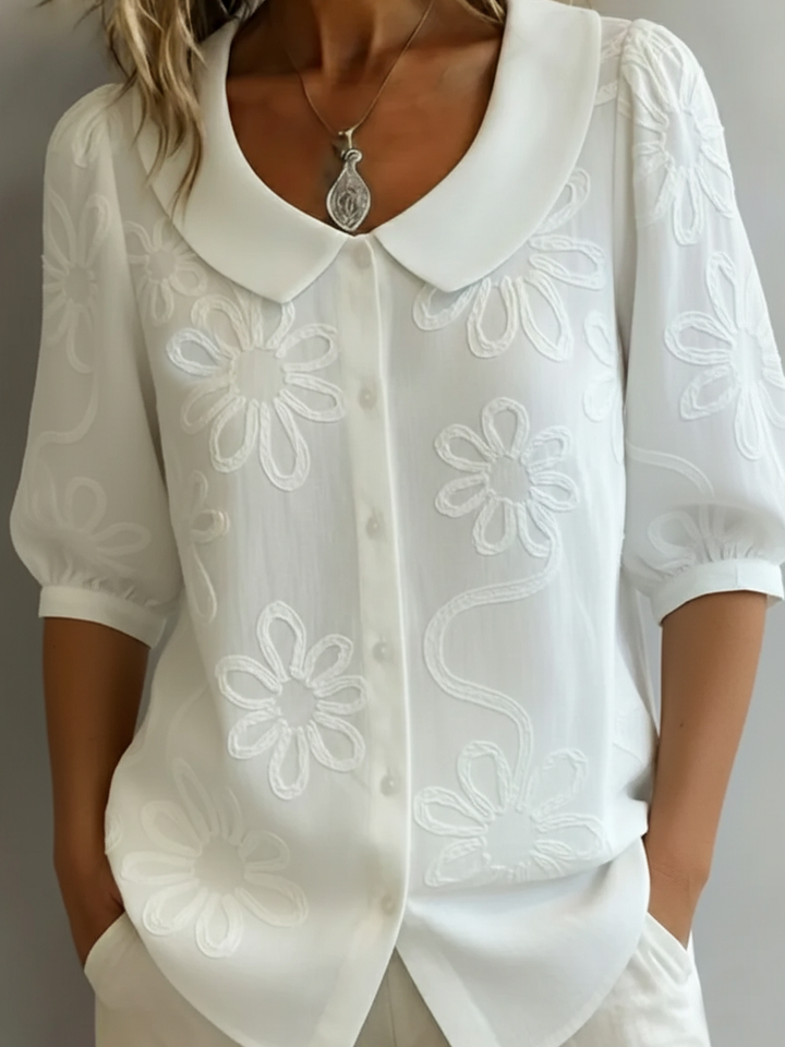 Sabine™ — Lightweight Floral Top