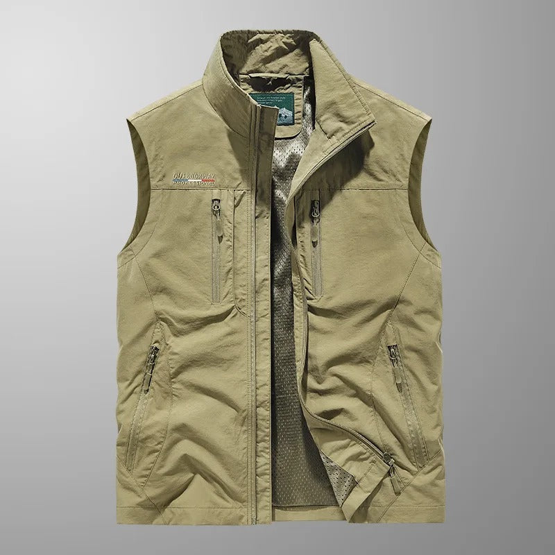 Dravik | Breathable Utility Vest with Multiple Pockets