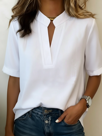 Marguerite™ Refined Collar Top