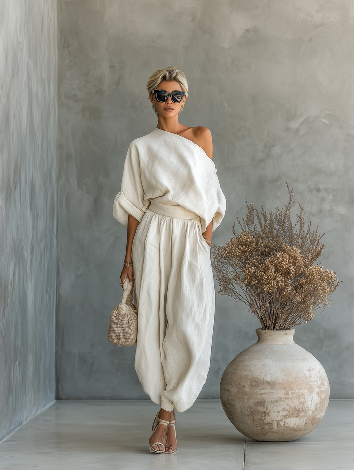 Amandine - Relaxed Linen Blend Set