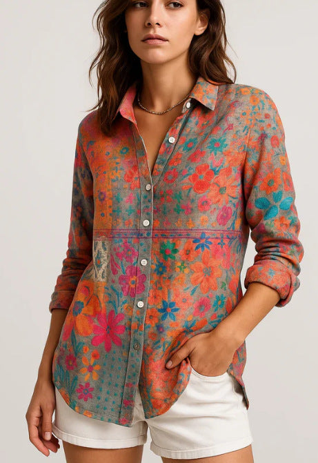 Kaia | Autumn Bloom Blouse