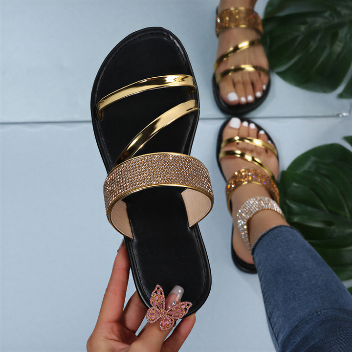 Karina - Crystal Sandals