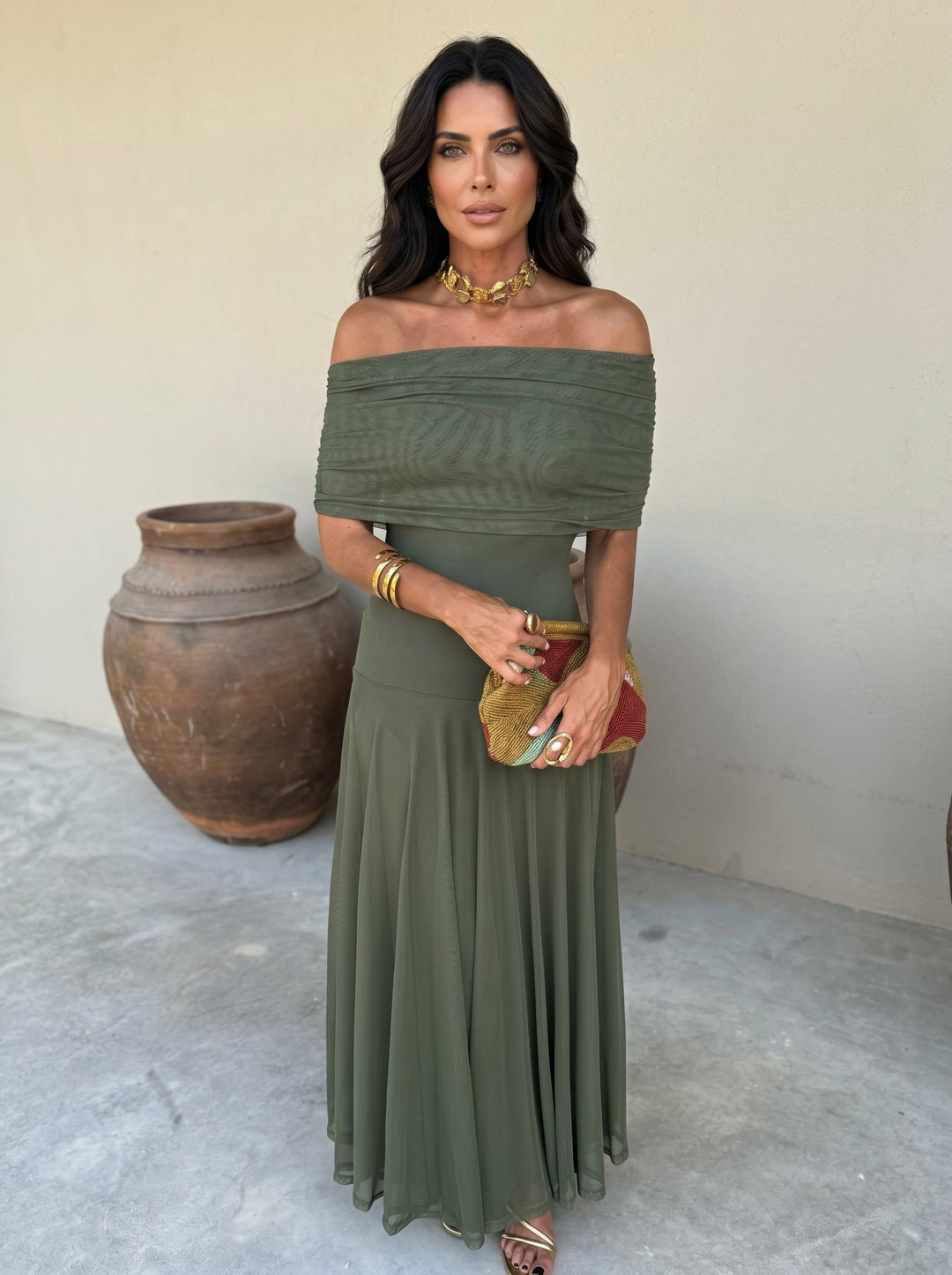 Wren - Feminine Linen-Silk Dress