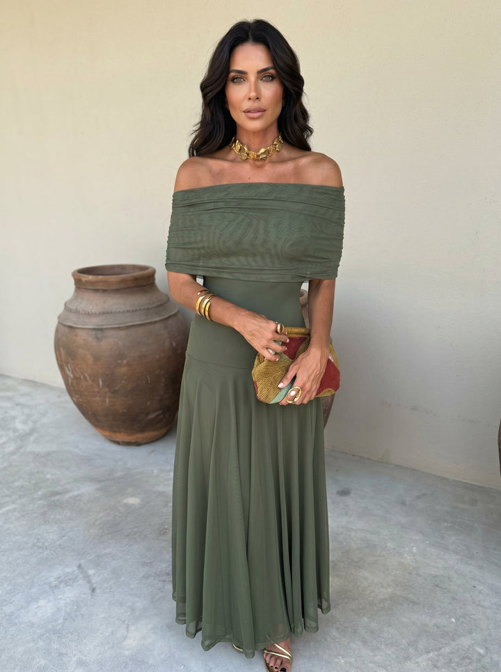 Wren - Feminine Linen-Silk Dress