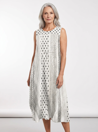 Paige™ Polka Midi Dress