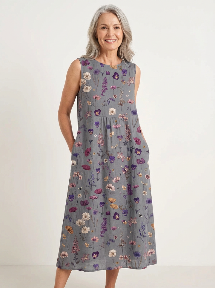 Gwen™ Floral Midi Dress