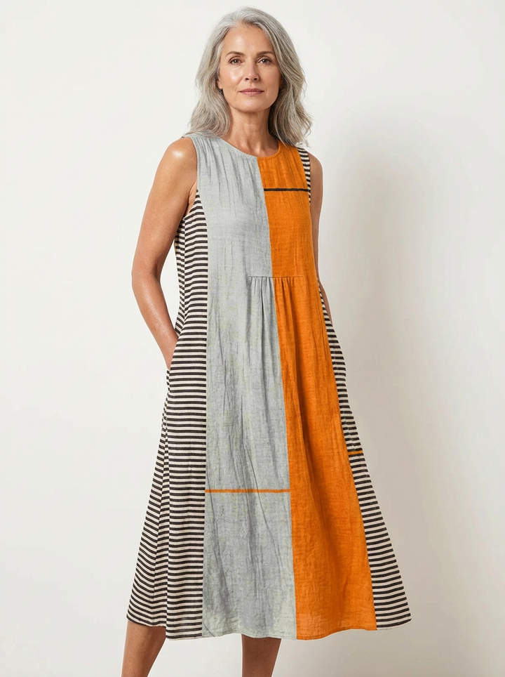 May™ Colorblock Midi Dress