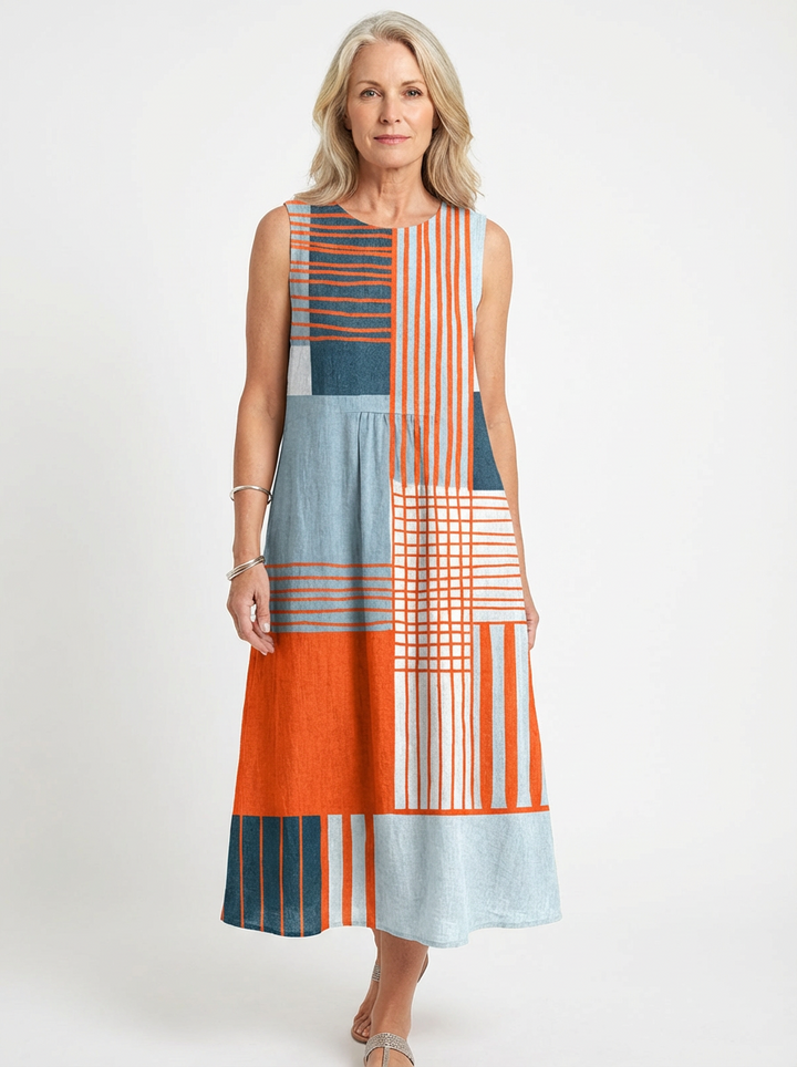 Kim™ Geometric Midi Dress