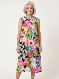 Ava™ Floral Midi Dress