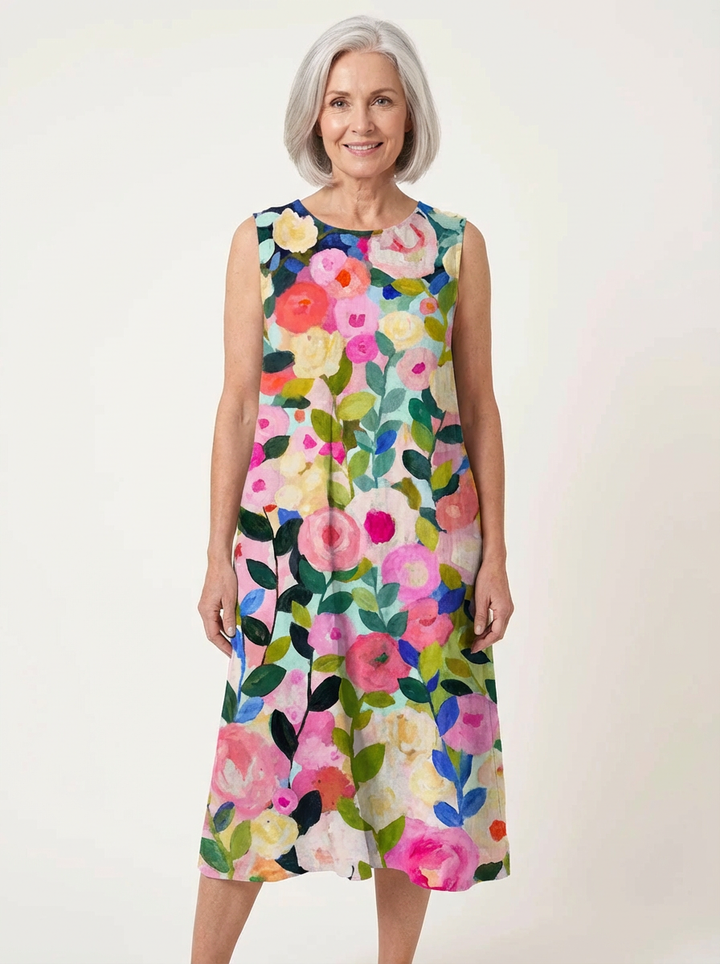 Ava™ Floral Midi Dress