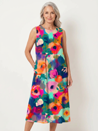 Cora™ Vibrance Midi Dress