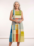 Eve™ Geometric Midi Dress