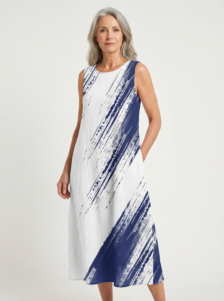 Faith™ Brushstroke Midi Dress