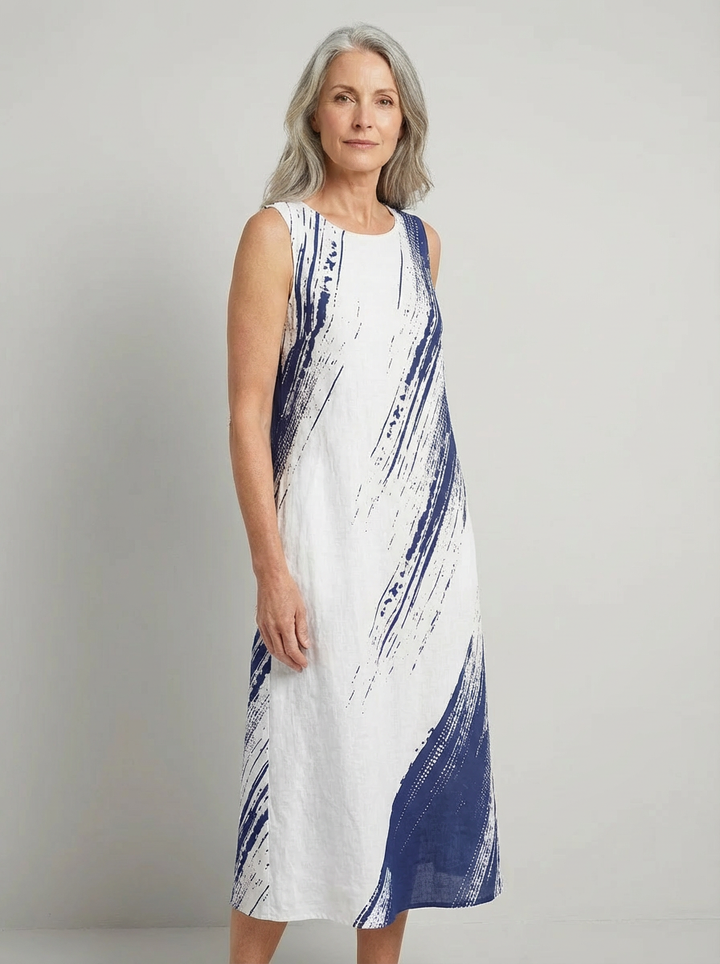 Faith™ Brushstroke Midi Dress