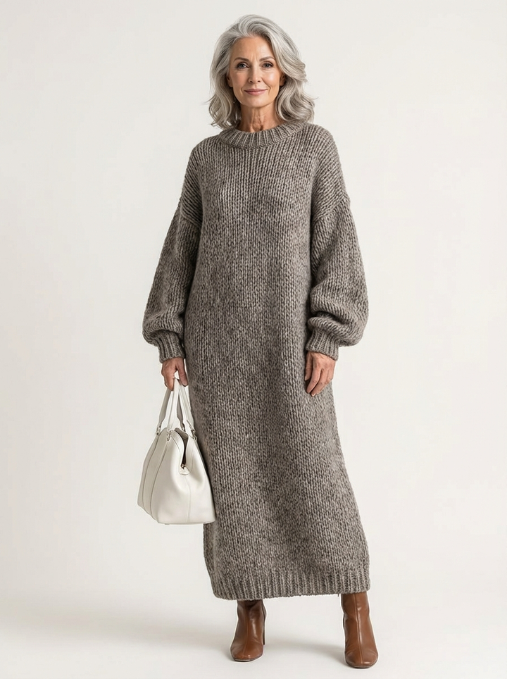 Silivia | Soft Knit Maxi Dress