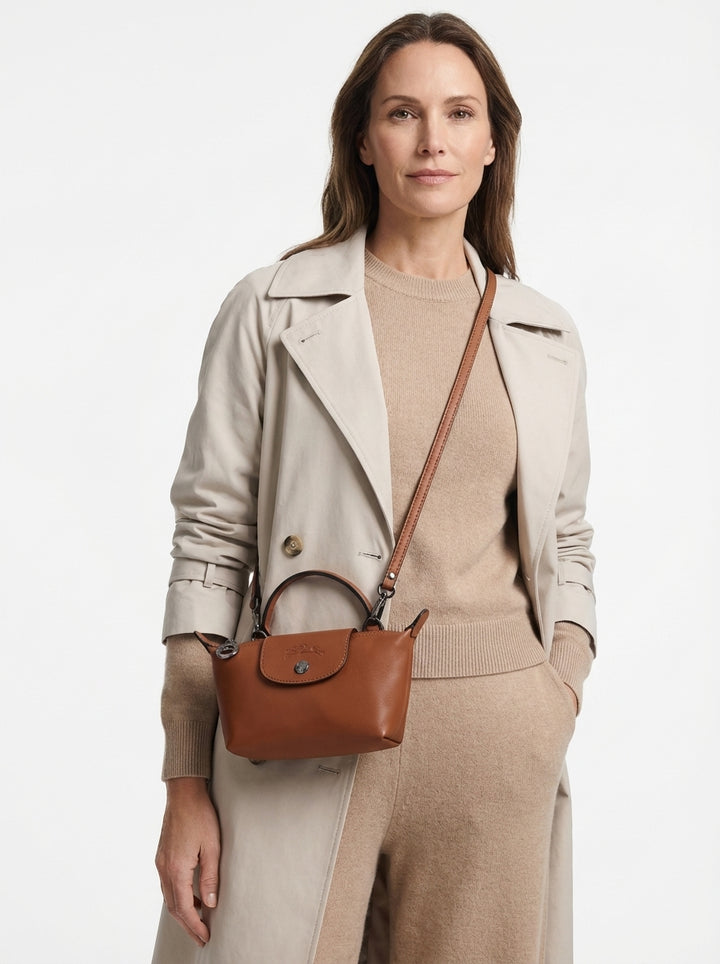 Mini Leather Tote Bag