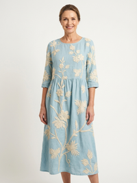 Rachel | Vintage Embroidered Dress