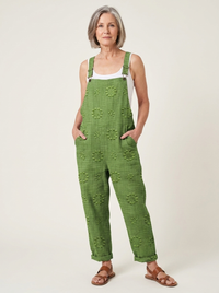 Comfortable Printed Overalls