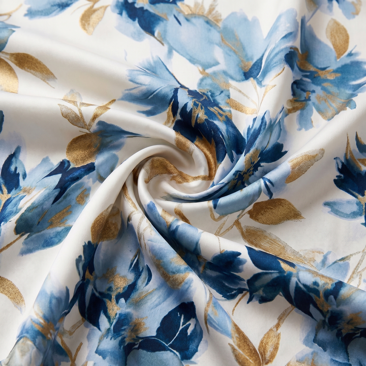Clarice - Floral Wrap Midi Dress