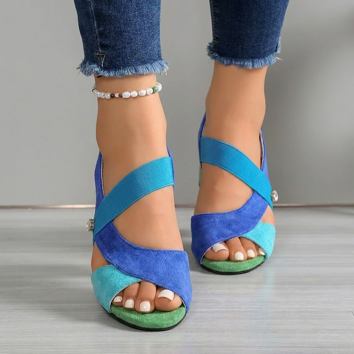 Karissa - Chic Block-Heel Sandals