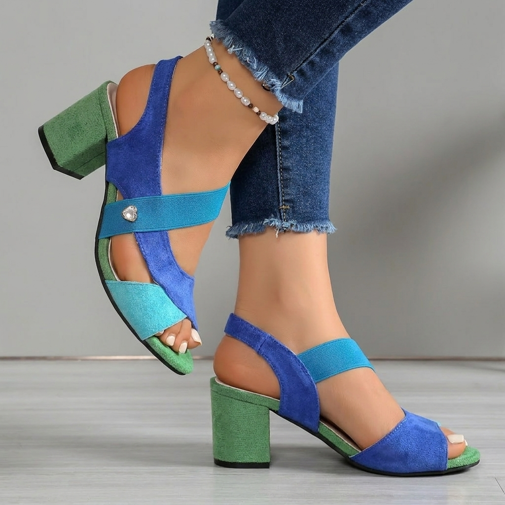 Karissa - Chic Block-Heel Sandals