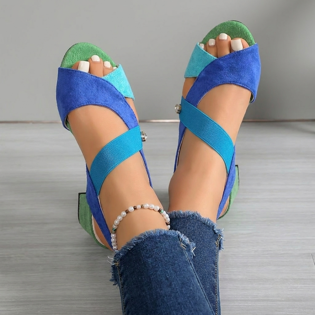 Karissa - Chic Block-Heel Sandals
