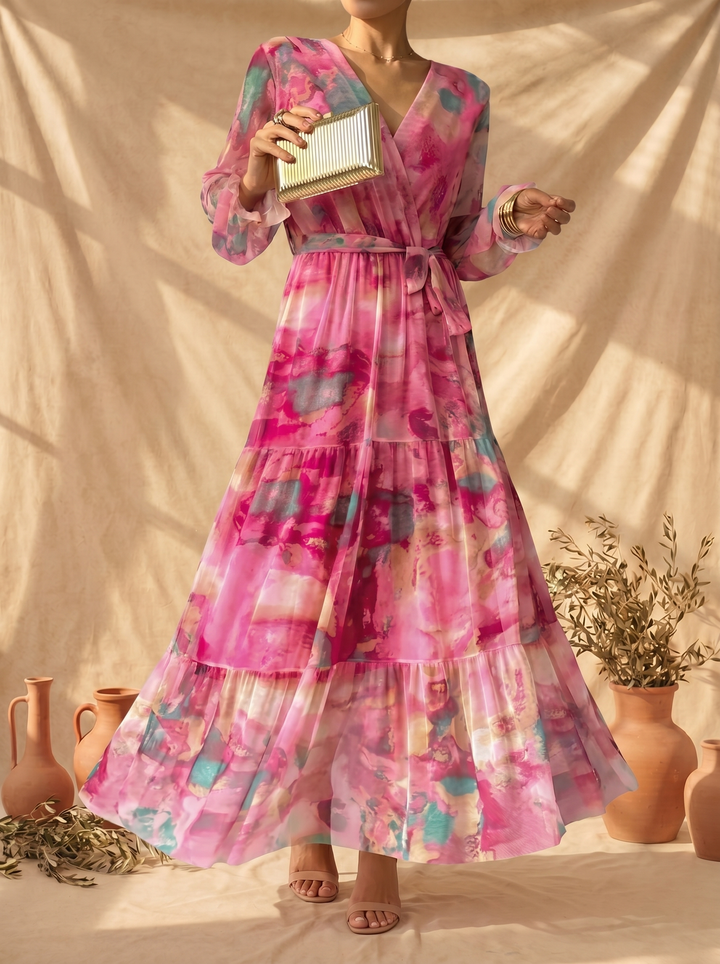 Rosalind - Floral Wrap Dress