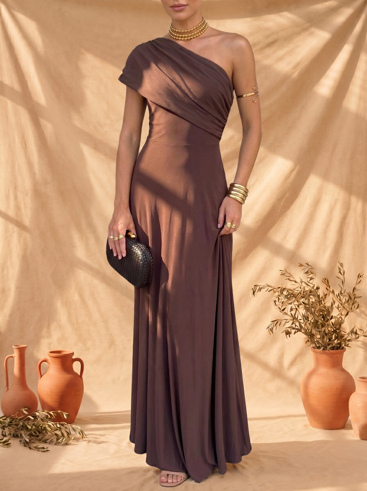 Wren - Feminine Linen-Silk Dress
