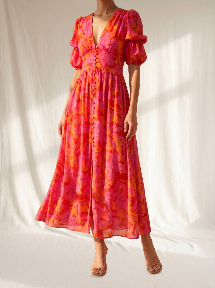 Linnea - Sun Glow Maxi Dress