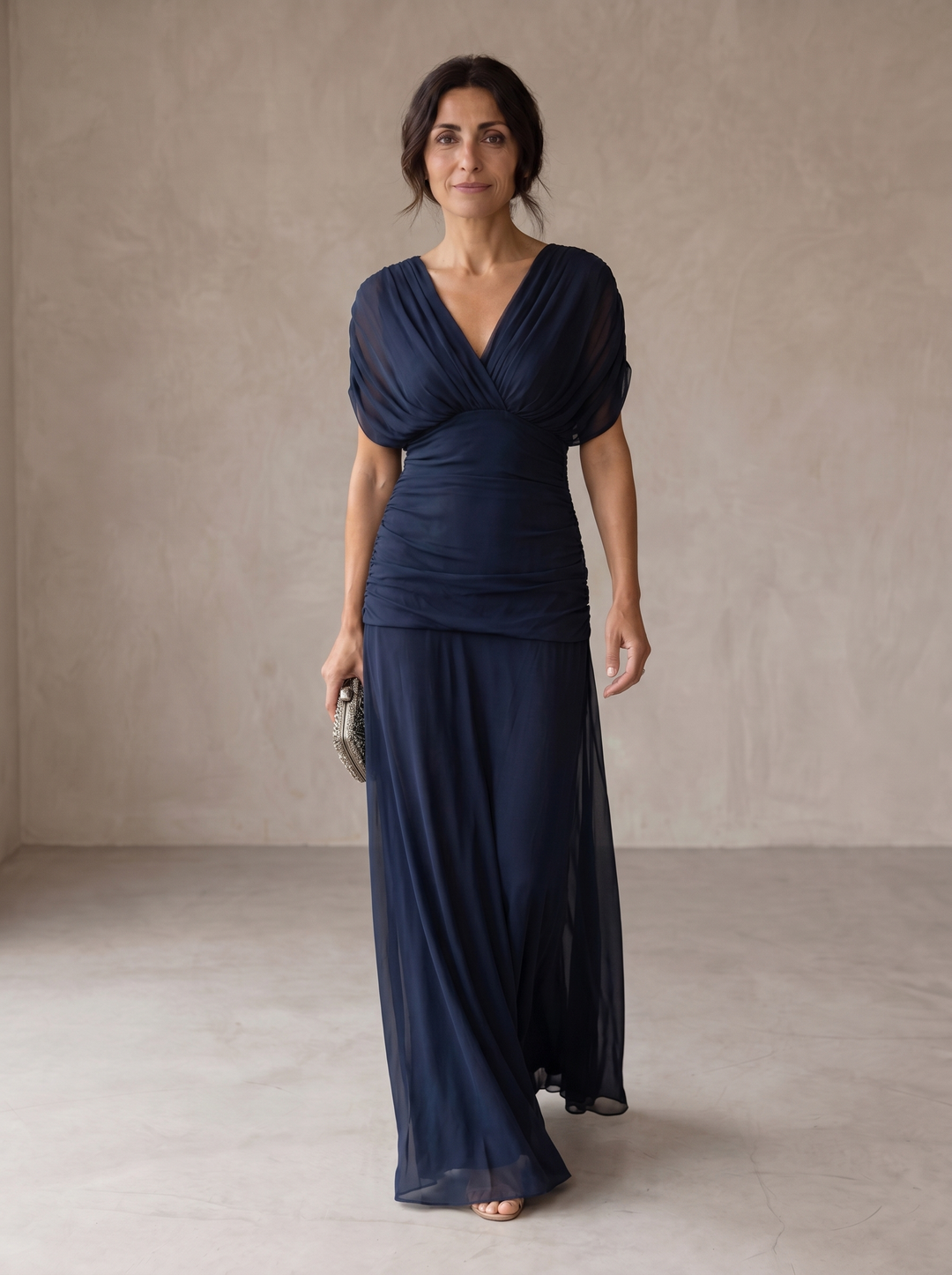 Delphine - Elegant Blue Dress