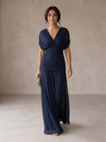 Delphine - Elegant Blue Dress