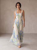 Suri - Floral A-Line Maxi Dress