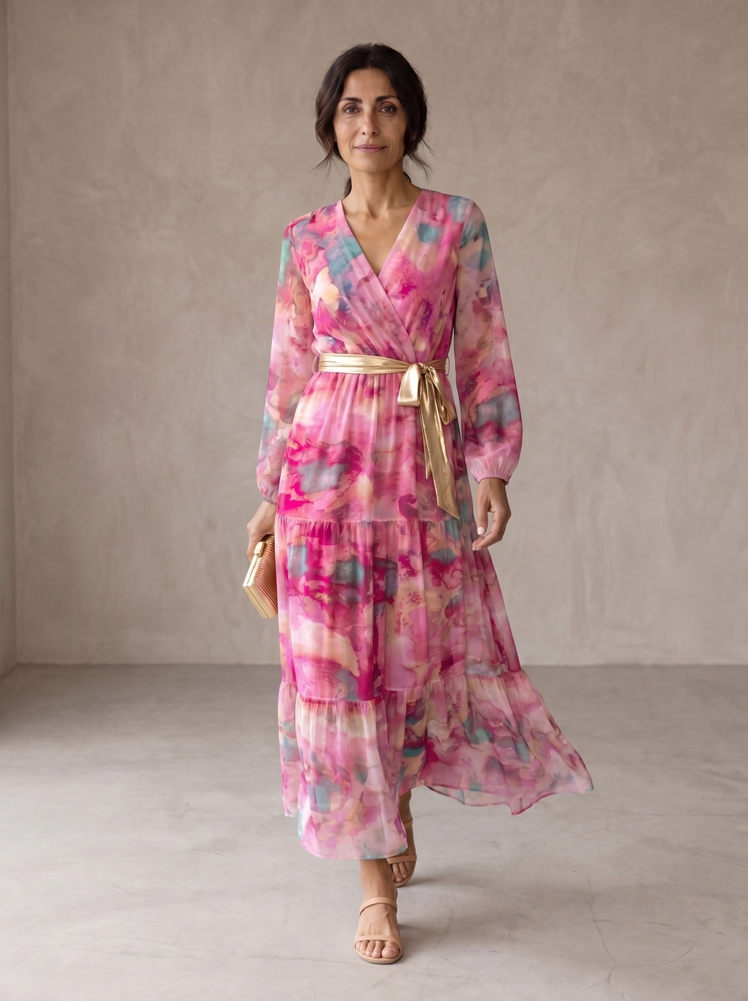 Rosalind - Floral Wrap Dress