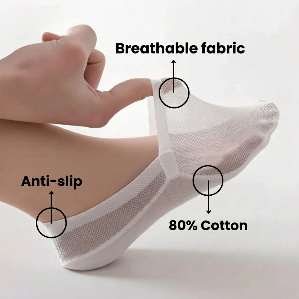Emma - Invisible No-Show Socks