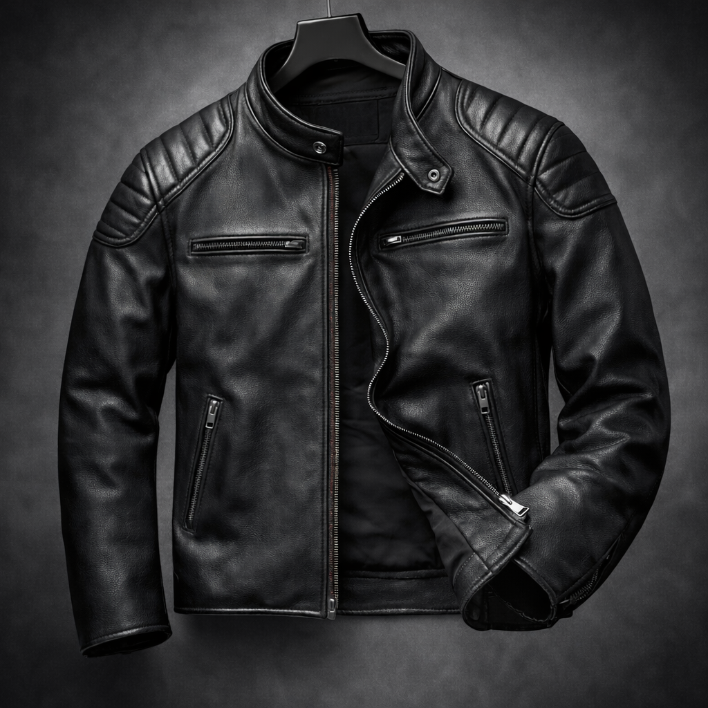 Alper - Premium Leather Moto Jacket