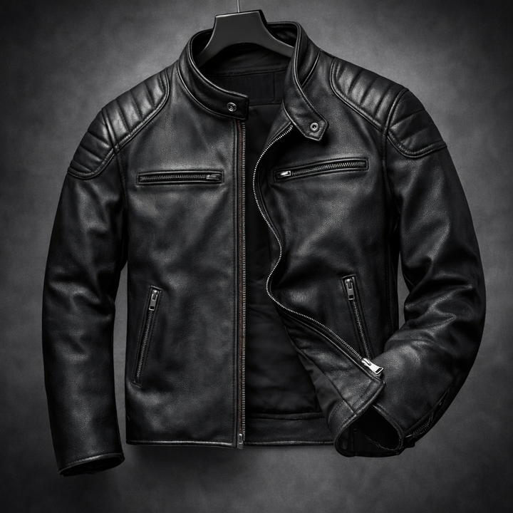 Alper - Premium Leather Moto Jacket