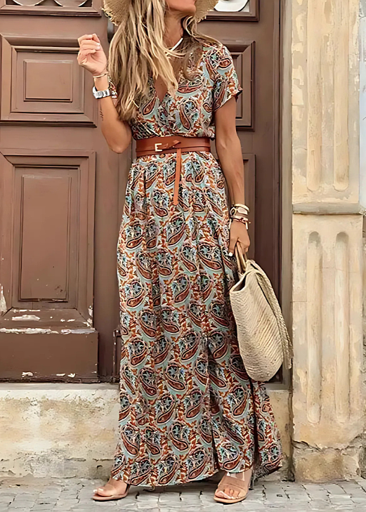 Liana - Boho Maxi Dress