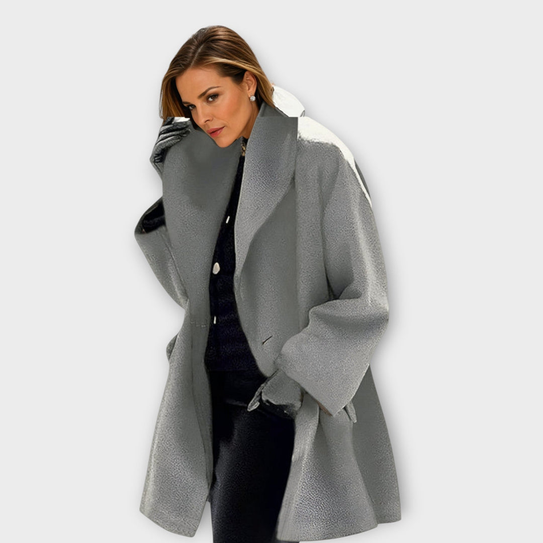 Celeste - Premium Windproof Wool Coat