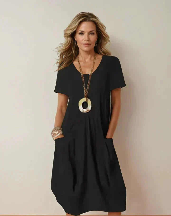 Amelia | Easy Casual Flow Dress