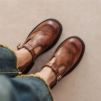 Liola | Elegant Mary Janes Made Of Leather