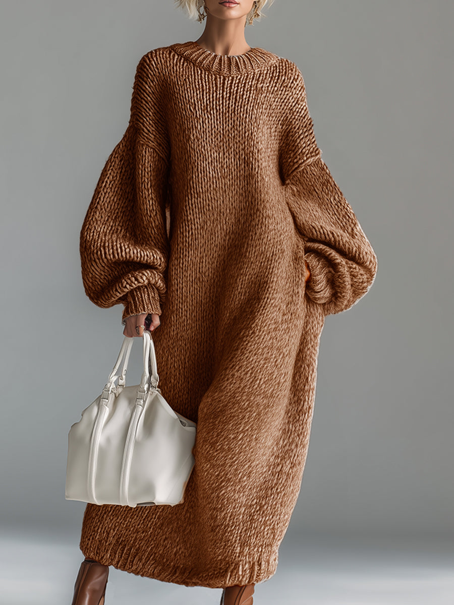 Silivia | Soft Knit Maxi Dress