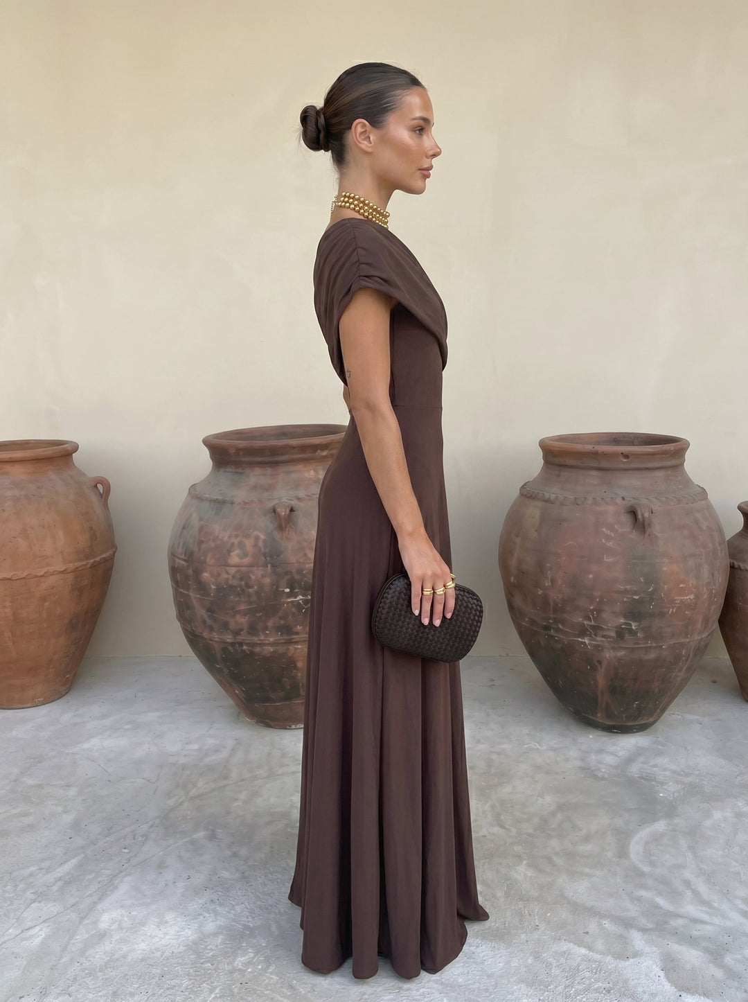 Wren - Feminine Linen-Silk Dress