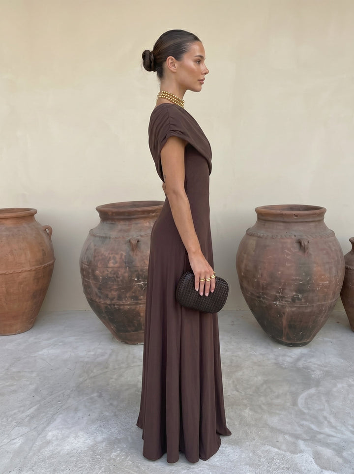 Wren - Feminine Linen-Silk Dress