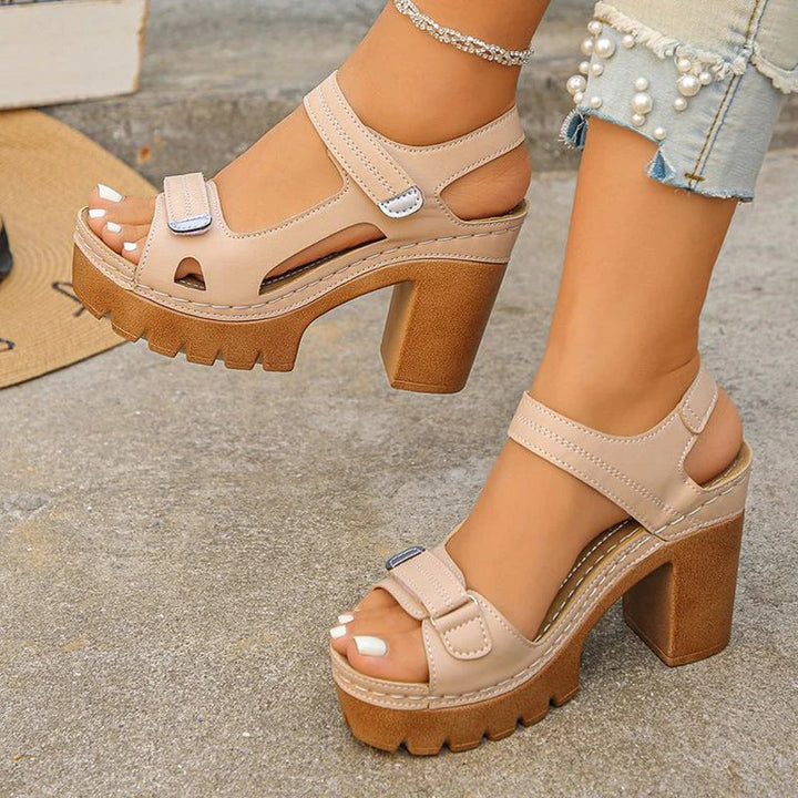 Cortina™ – Orthopedic Platform Sandals with Wide Toe Box